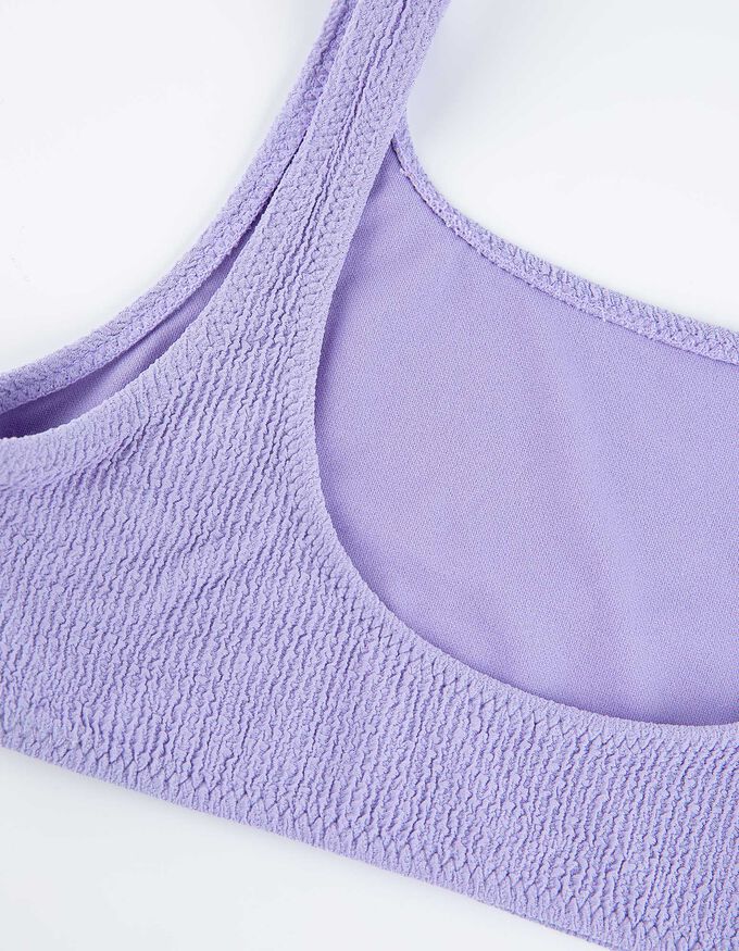 Set aus Bikinitop und Bikinislip - Rippenstruktur