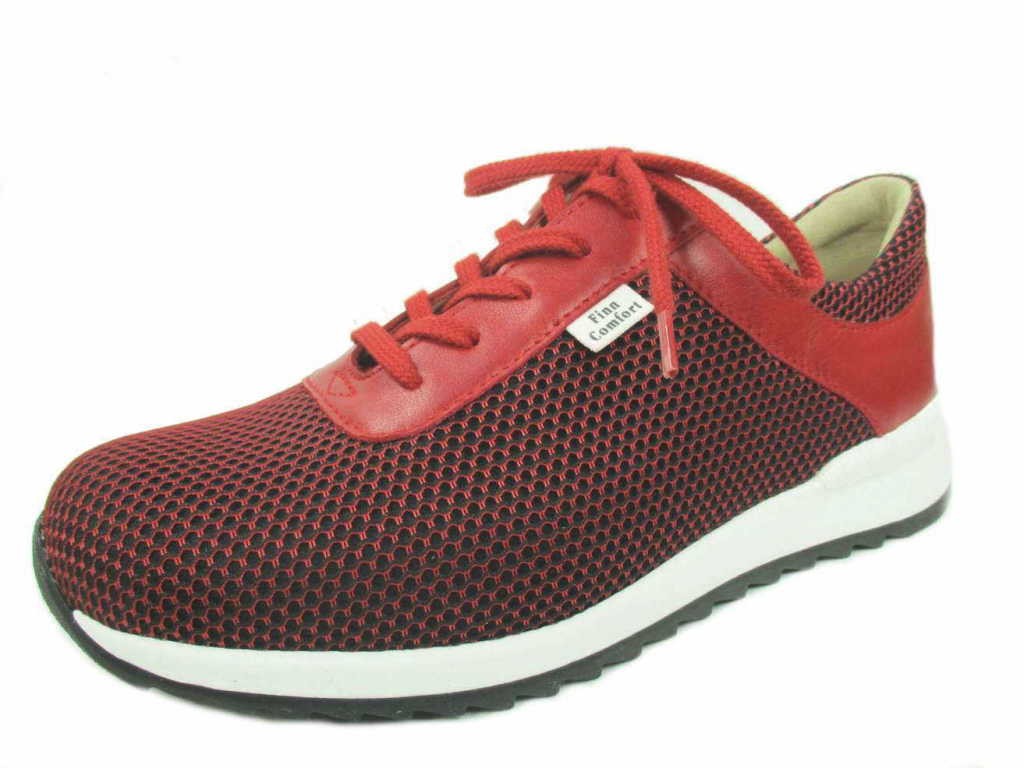 FINN COMFORT Komfort Schnürer rot Cerritos