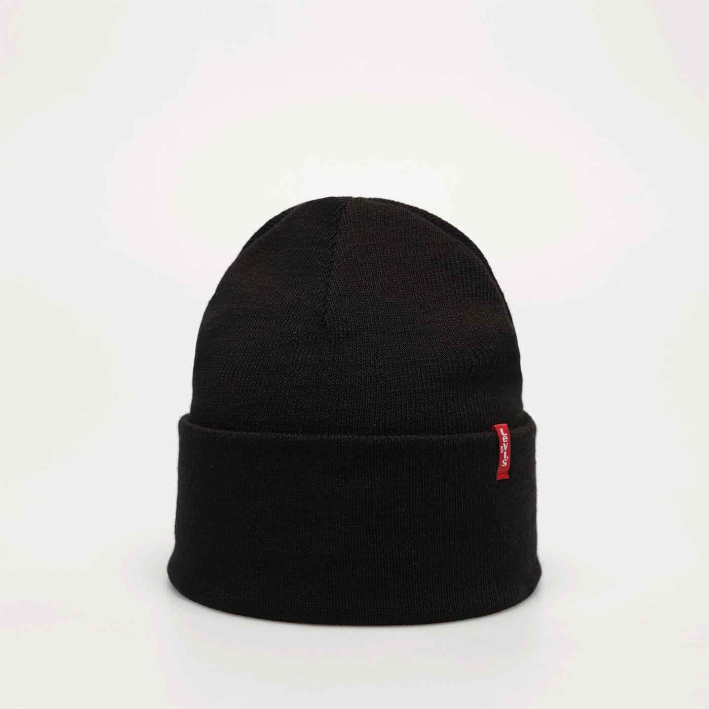 LEVI'S MÜTZE SLOUCHY RED TAB BEANIE Schwarz