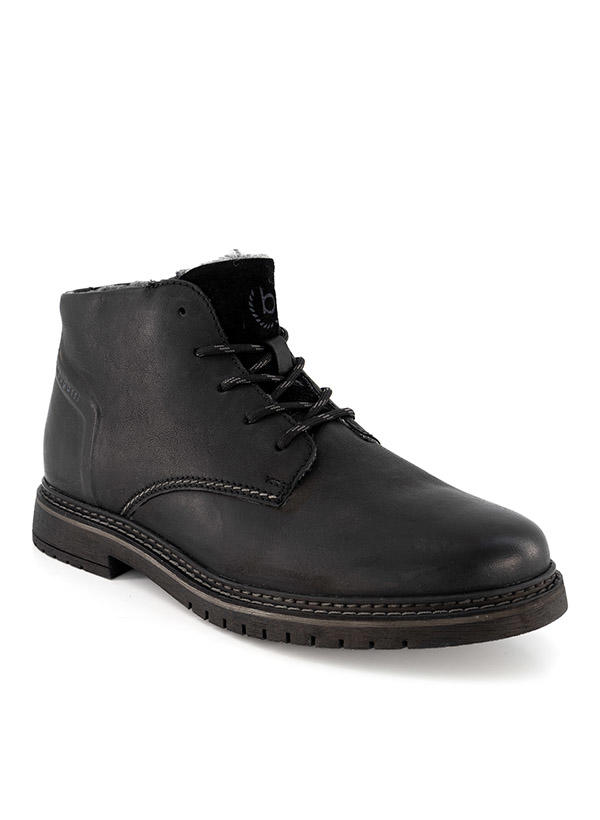 bugatti, Desert Boots, Leder warmgefüttert Extraweit, schwarz