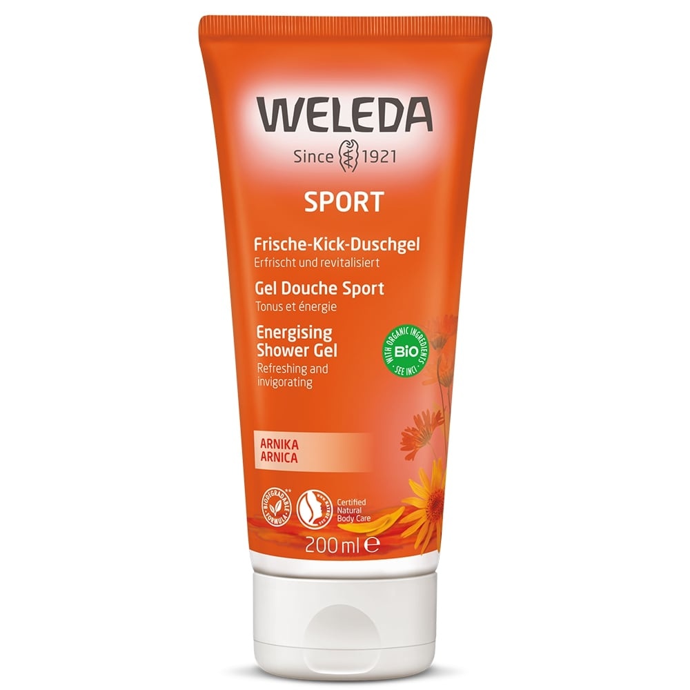 WELEDA Gel Douche Sport à l'Arnica - 200 ml Hygiène