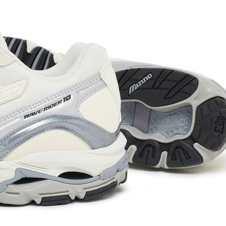 Mizuno Wave Rider 10 Premium white/vaporous grey/tradewinds