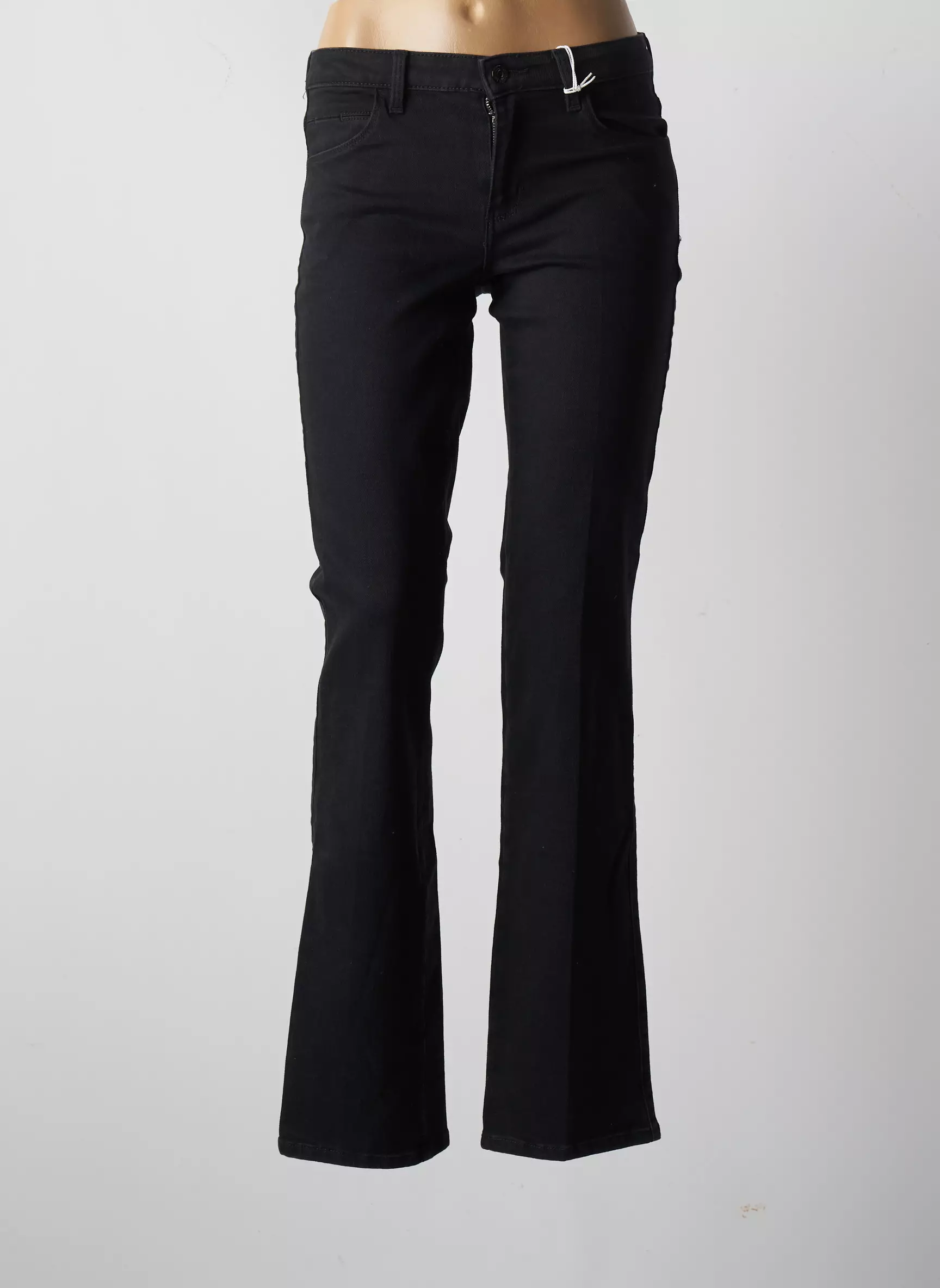Guess Jeans Coupe Slim Femme couleur noir