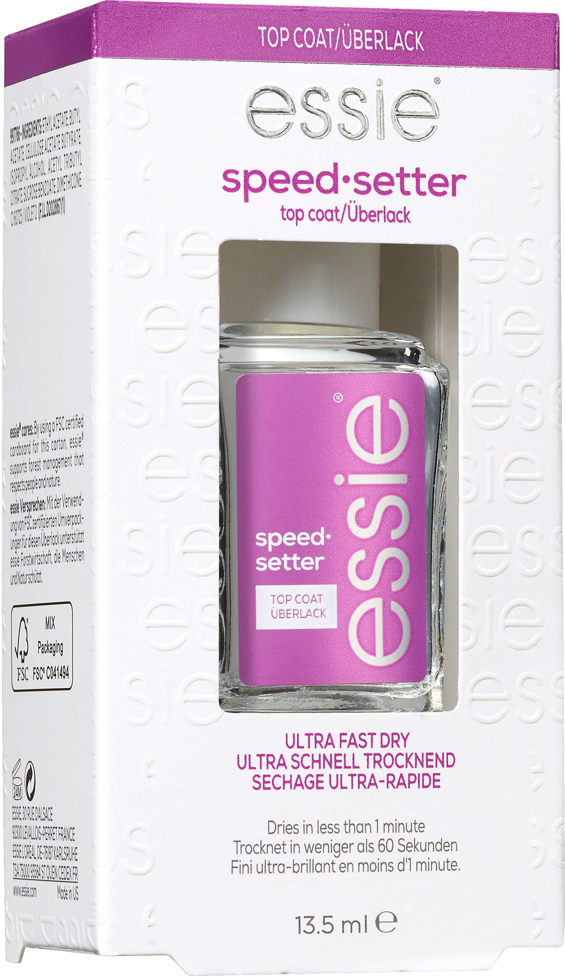 essie Überlack speed setter