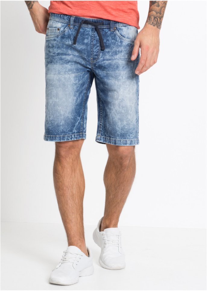 Schlupf-Bermuda, Slim Fit