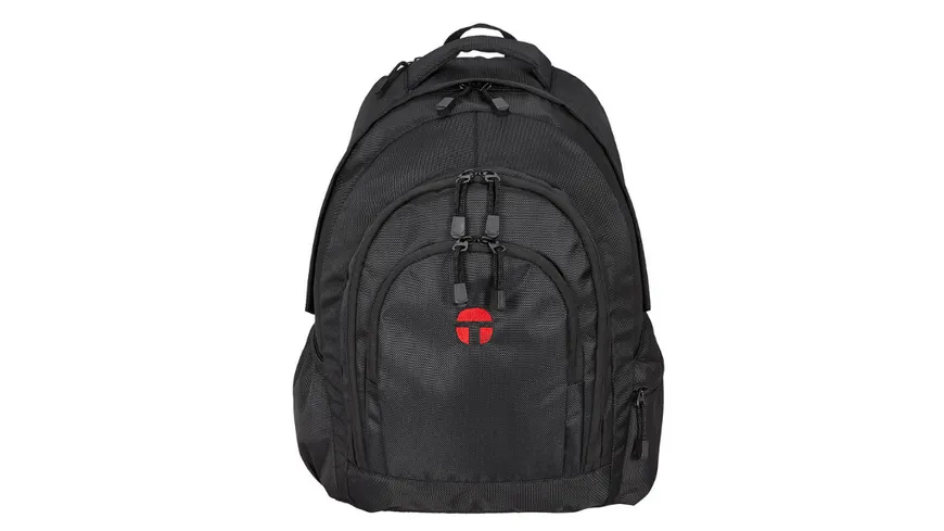 T.I.E. Schulrucksack Berlin II schwarz schwarz