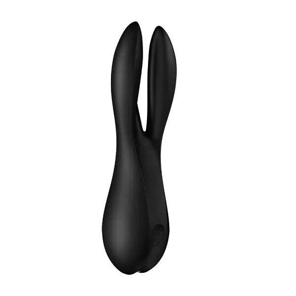 Satisfyer-hierontalaite Kolmen kimppaaMusta uka
