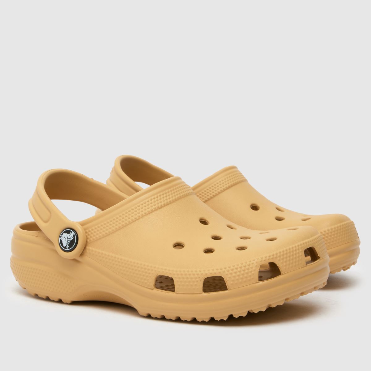 Crocs bruna klassiska träskor Junior sandaler