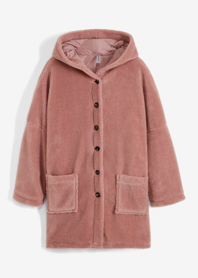 Oversize Teddy-Jacke