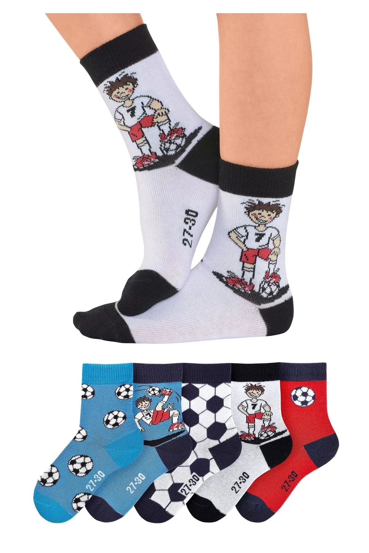 HIS  Socken - Mehrfarbig - Unifarben