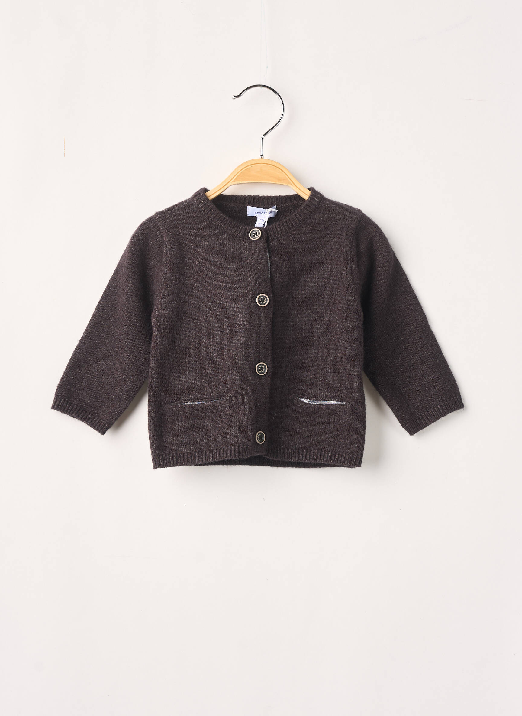 Absorba Fine Maille Enfant couleur gris
