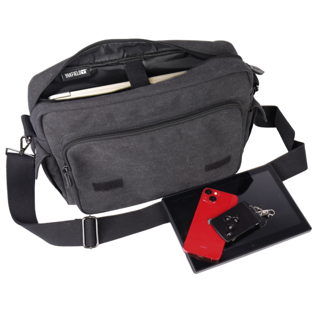 Yakfield Everest Canvas 23 Crossbody-Umhängetasche