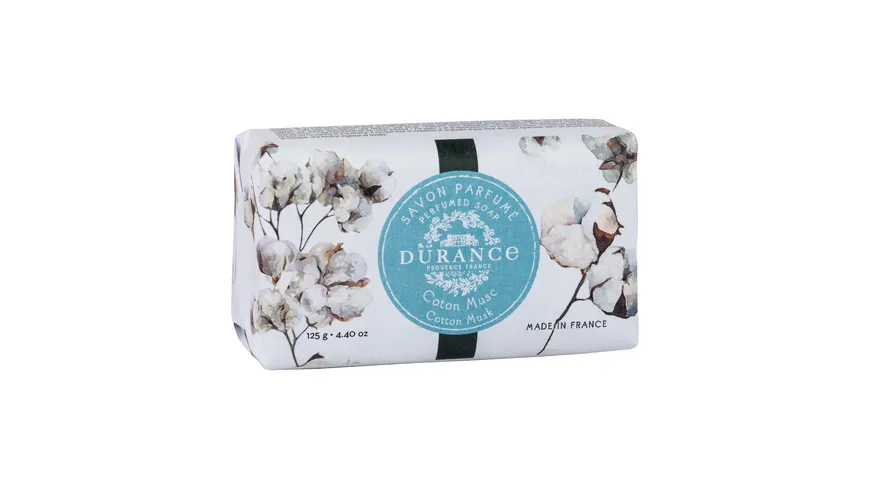 DURANCE Les Eternelles Seife Baumwolle-Moschus 125 g