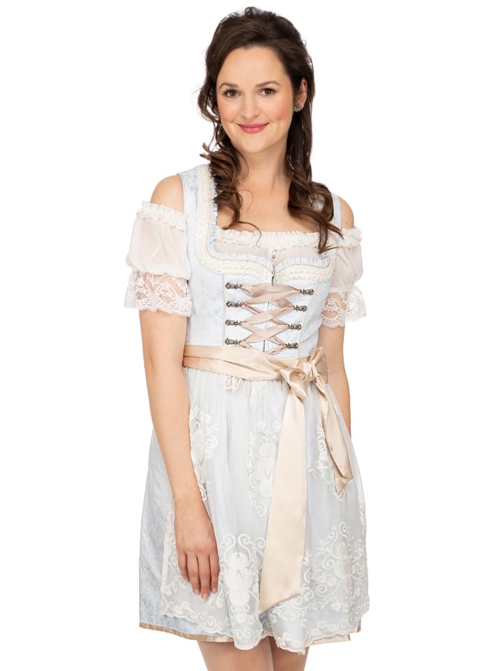 KRÜGER Dirndl 414865 in hellblau günstig kaufen