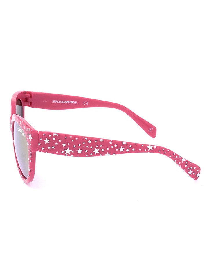 Skechers Kinder-Sonnenbrille in Pink-Weiß/ Hellbraun günstig kaufen 47