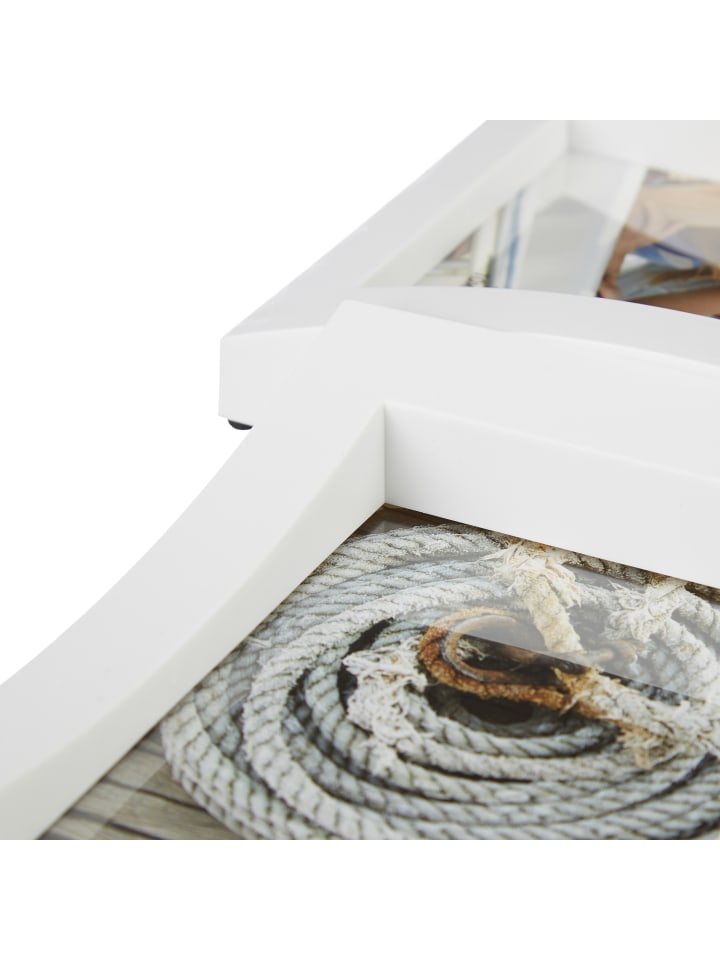 relaxdays Bilderrahmen in Weiß - (B)47,5 x (H)33 cm günstig kaufen onesize