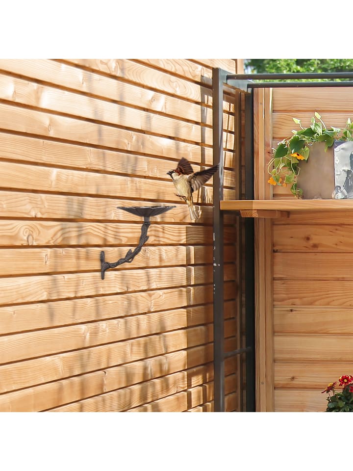 relaxdays Vogeltränke Gusseisen in Braun günstig kaufen onesize