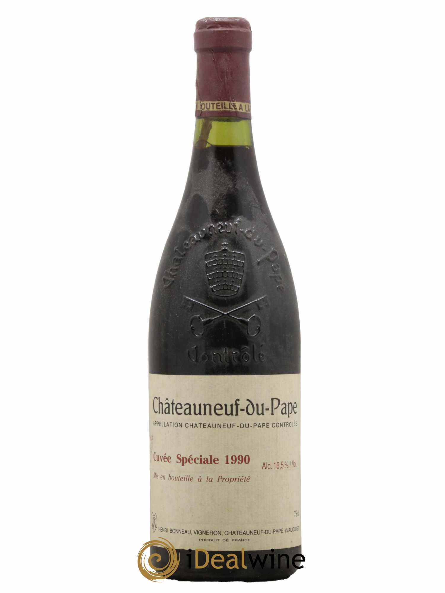Châteauneuf-du-Pape Cuvée spéciale Henri Bonneau & Fils  1990 - Lot de 1 Bouteille