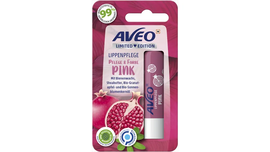 AVEO Lippenpflege Pink 4.8 g