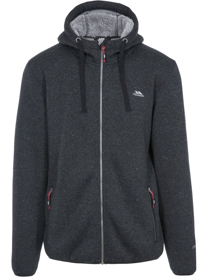 Trespass Fleecejacke/Fleecepullover in Schwarz günstig kaufen
