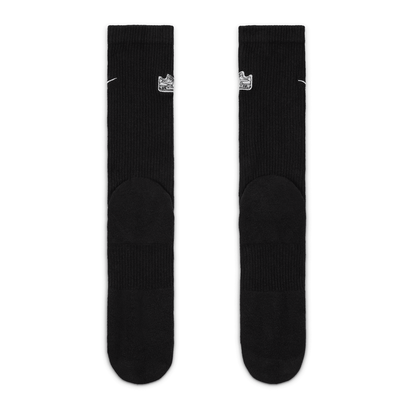 Nike Plus Crew Patch Socken Schwarz F010