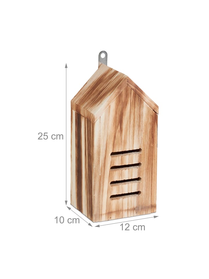 relaxdays Marienkäferhaus in Braun günstig kaufen onesize