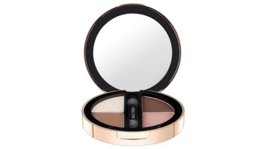 M. Asam® MAGIC FINISH Palette Satin Eyeshadow 9 g 1 - Pearly Cream, Nougatbraun, Rosenwood, Dark Brown