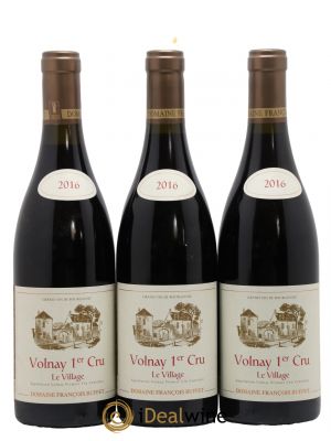 Volnay 1er Cru Le Village Domaine François Buffet 2016 - Lot de 3 Bouteilles