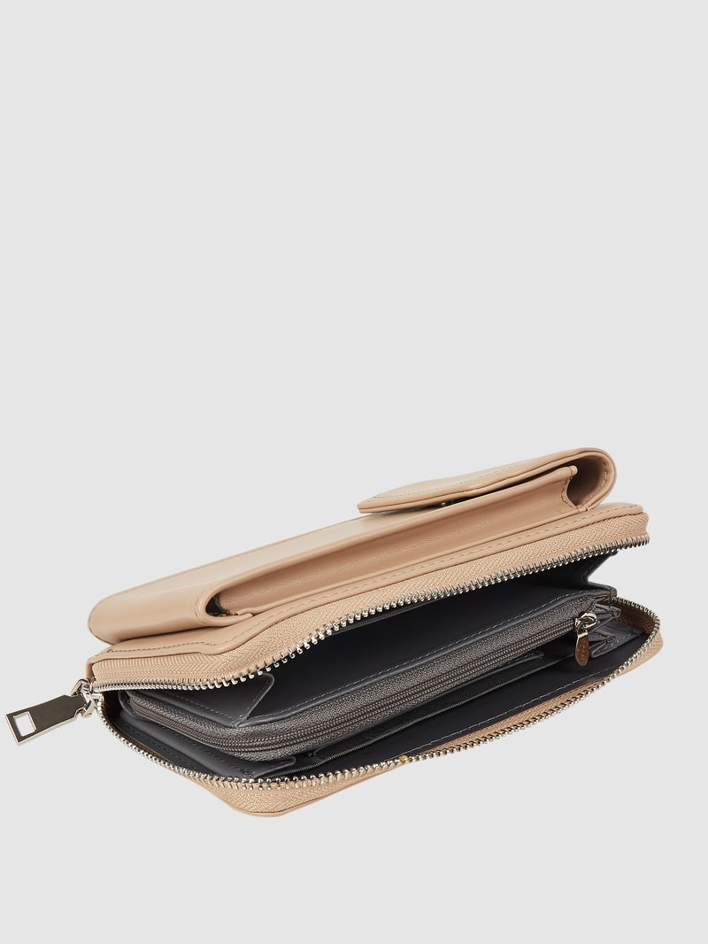 Handytasche in Leder-Optik in sand