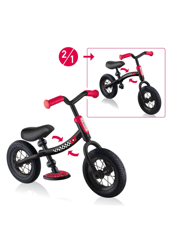 GLOBBER Kinder- Laufrad GO BIKE AIR in schwarz-rot günstig kaufen 10.0