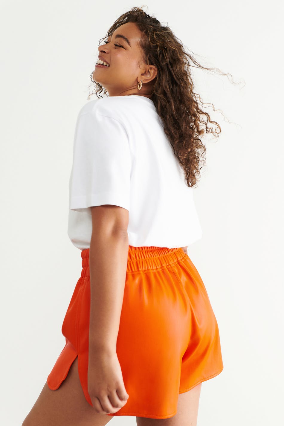 Melina pu shorts