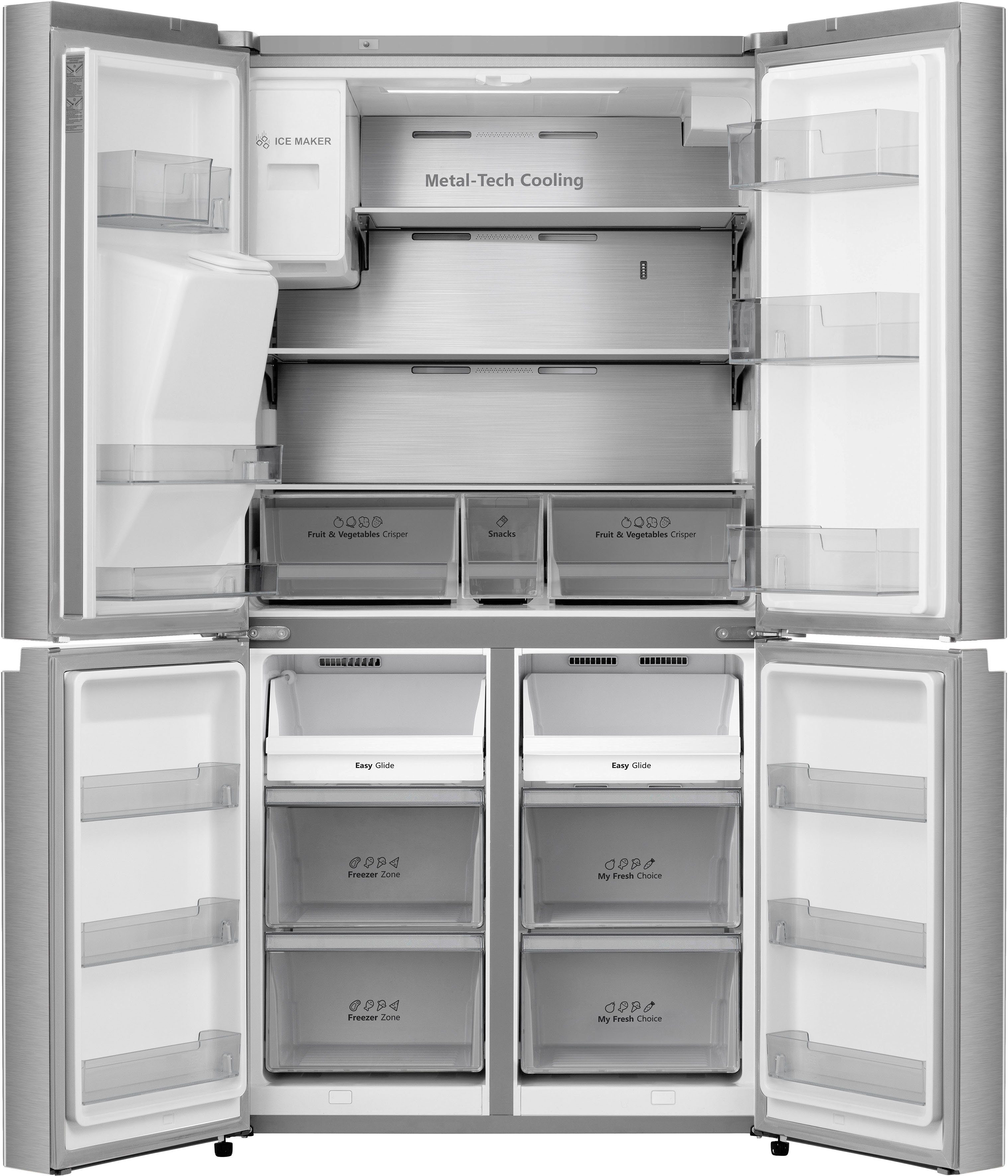 Hisense Multi Door RQ760N4AIE, 178,5 cm hoch, 91,4 cm breit