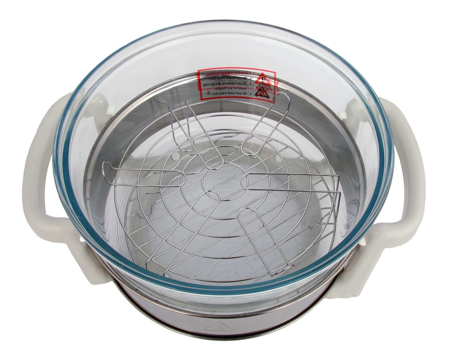 Camry Heißluftfritteuse CR-6305 Umluftofen, Halogen-Ofen, 1400 W