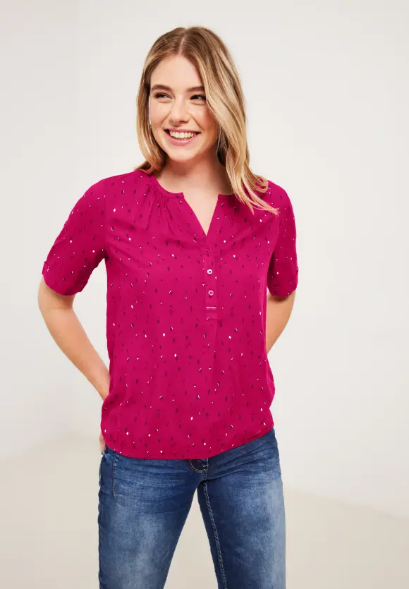 CECIL Bluse mit allover Print
