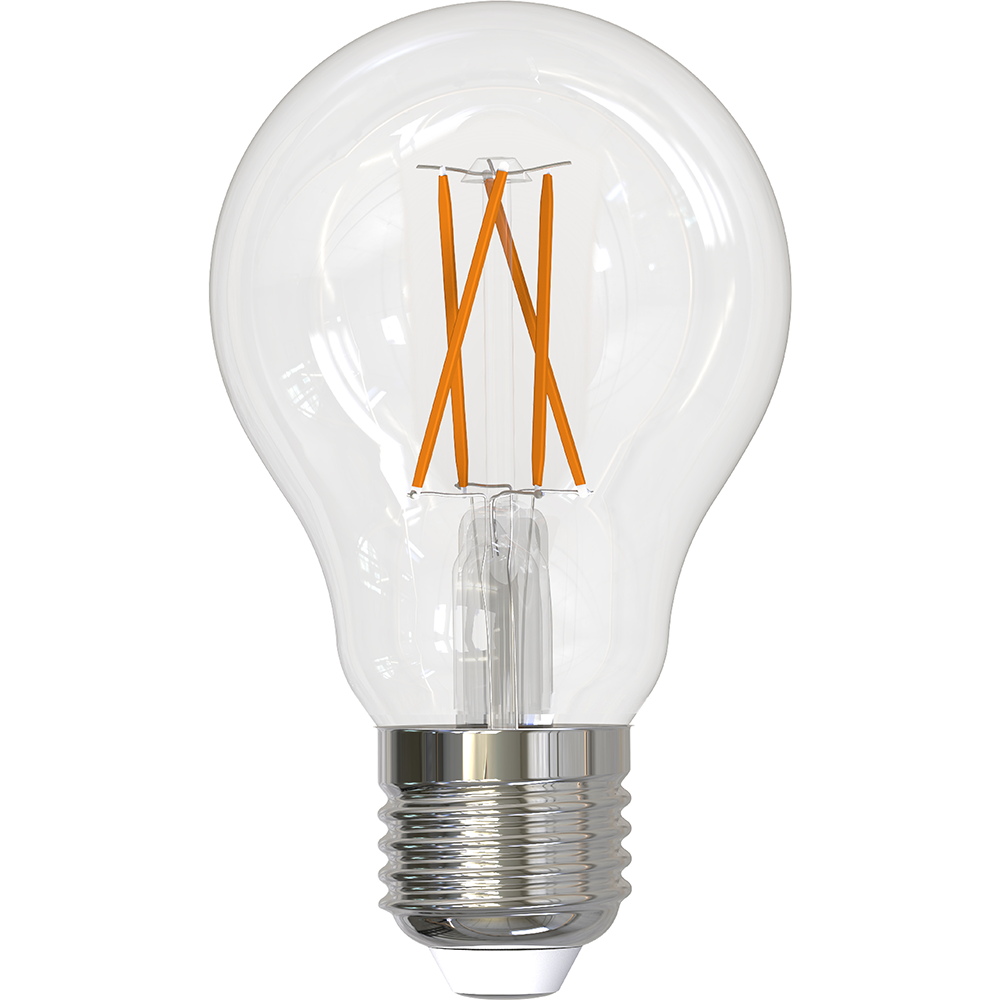 I-Glow LED-Filament-Leuchtmittel-Set 320°- Birne 4er klar