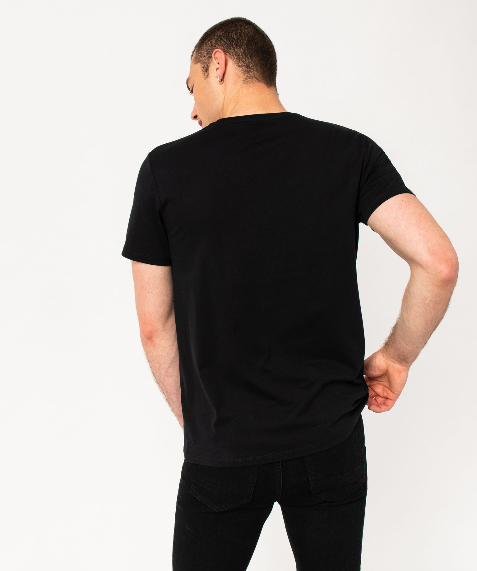 Tee-shirt manches courtes imprimé Le Joker homme - Batman noir | GEMO