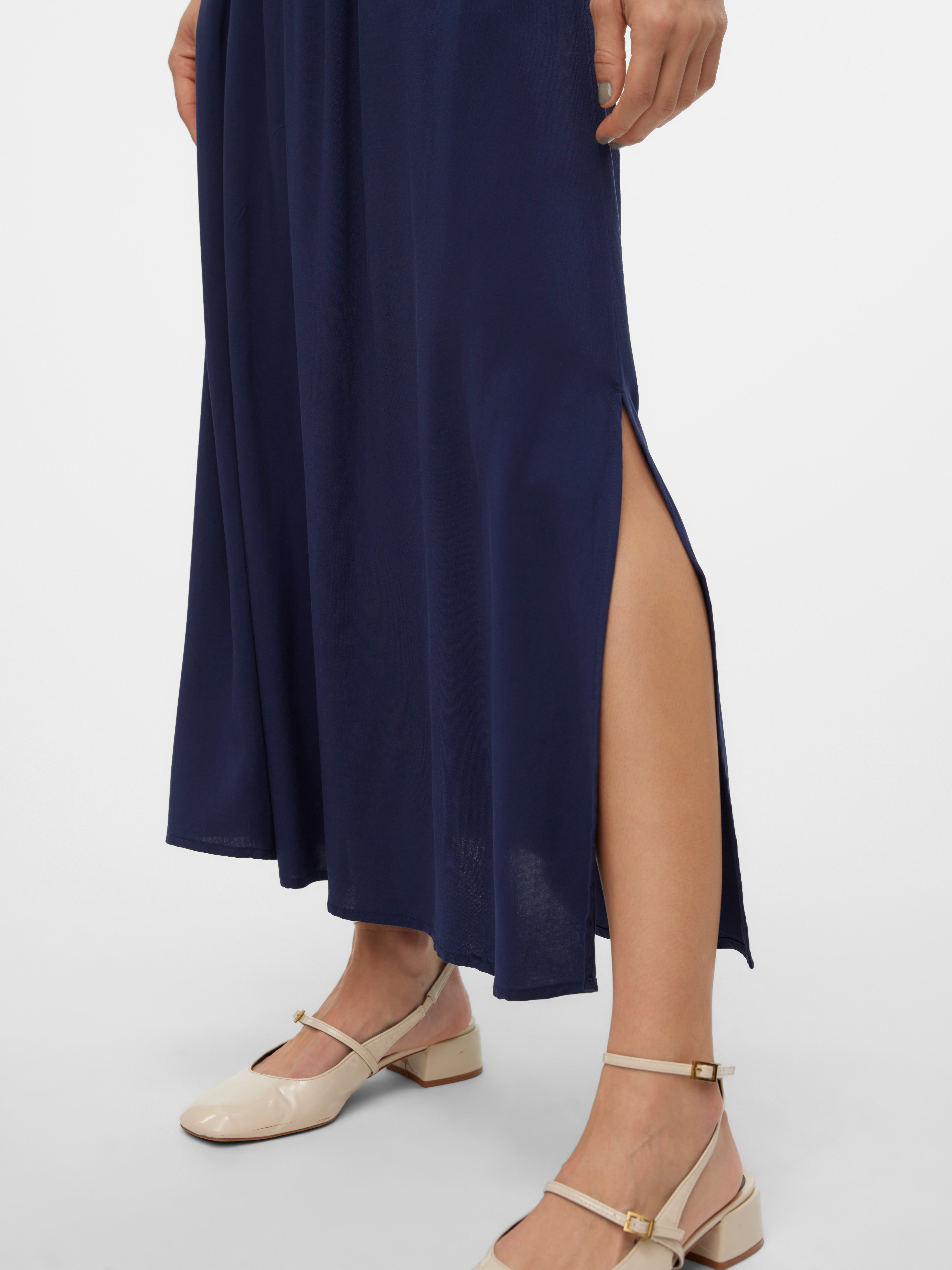 VMEASY Hohe Taille Langer Rock