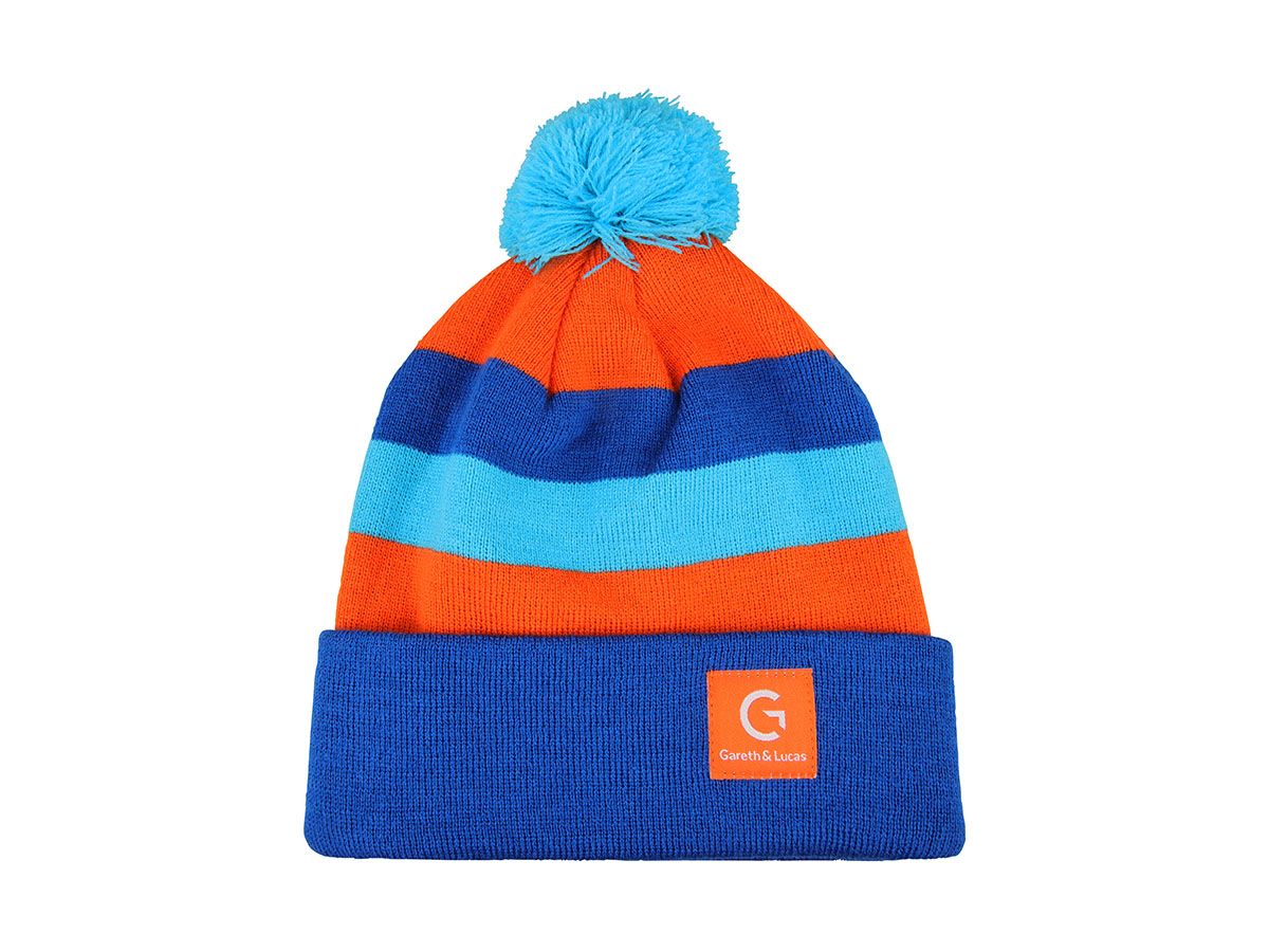Gareth & Lucas Eleven Blue Beanie