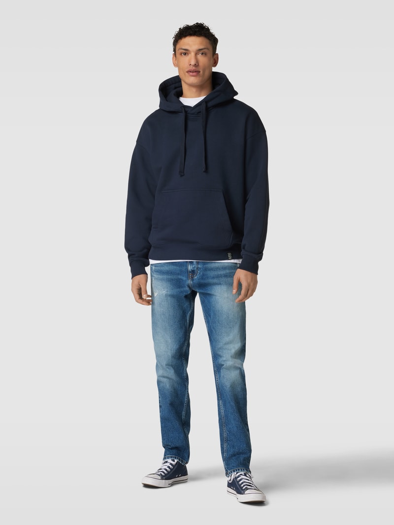 Slim Fit Jeans im Used-Look Modell 'AUSTIN' in jeans