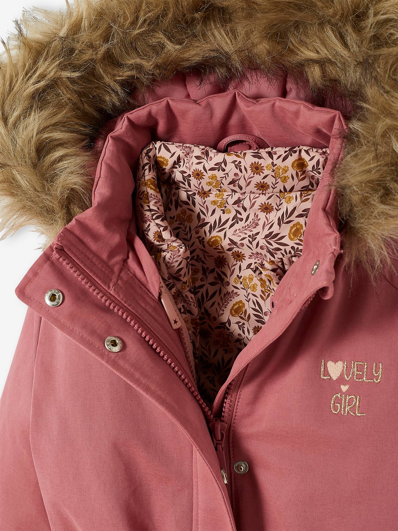 Parka 3 en 1 hiver fille vert