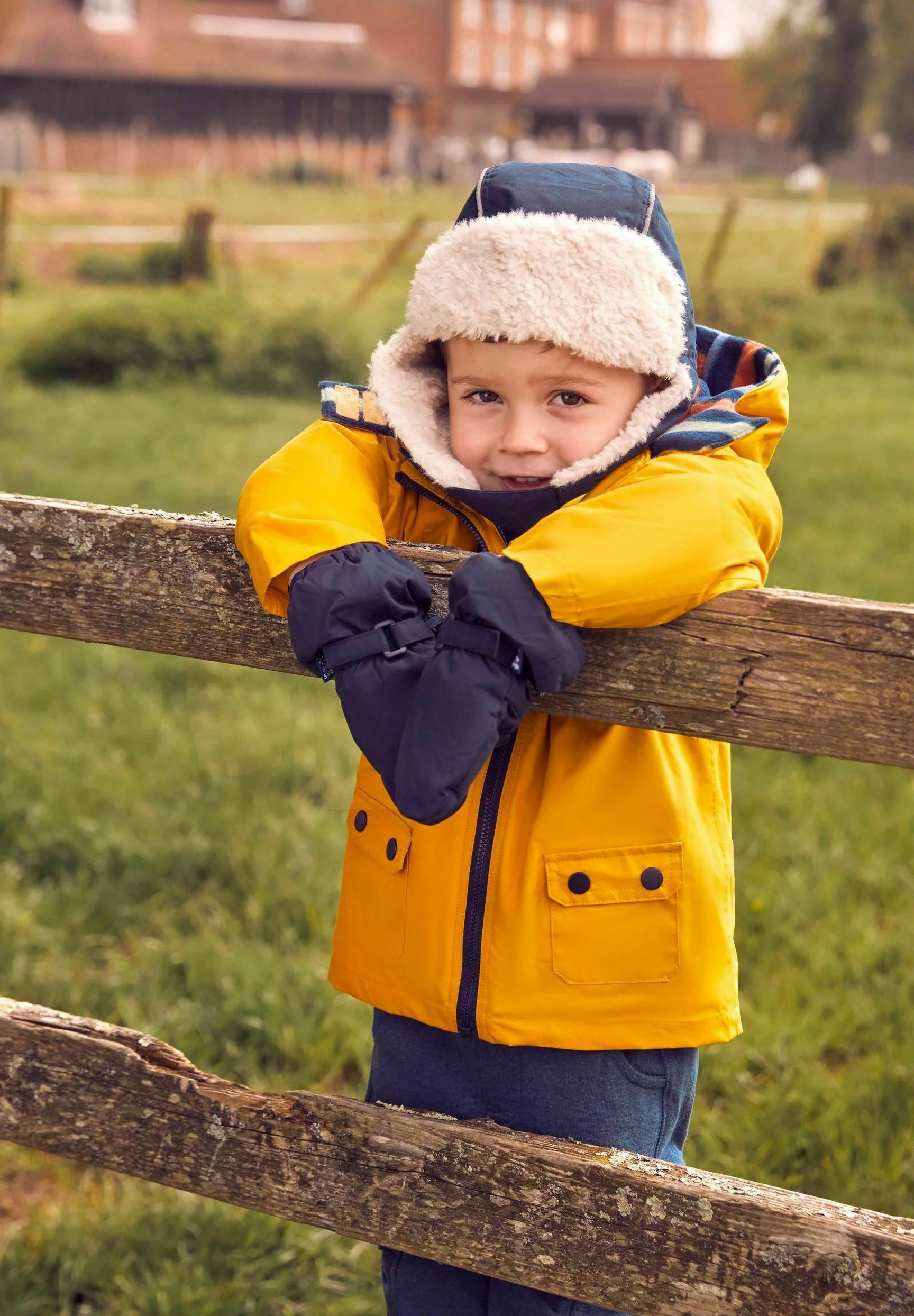 JoJo Maman Bébé 4-In-1 Waterproof - Forro polar