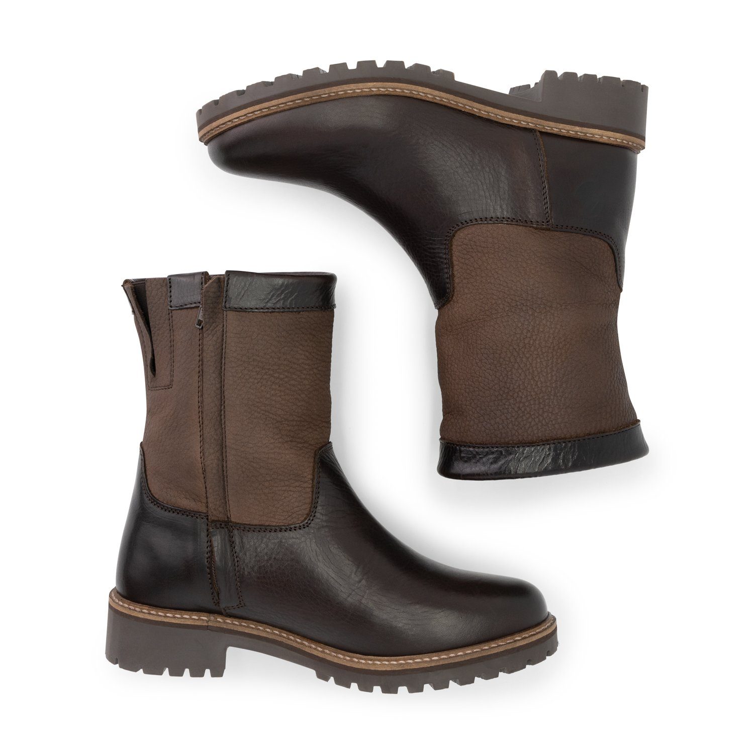 Travelin' Mygland Lady Outdoorschuh (Reißverschluss) mit Wolle gefüttert