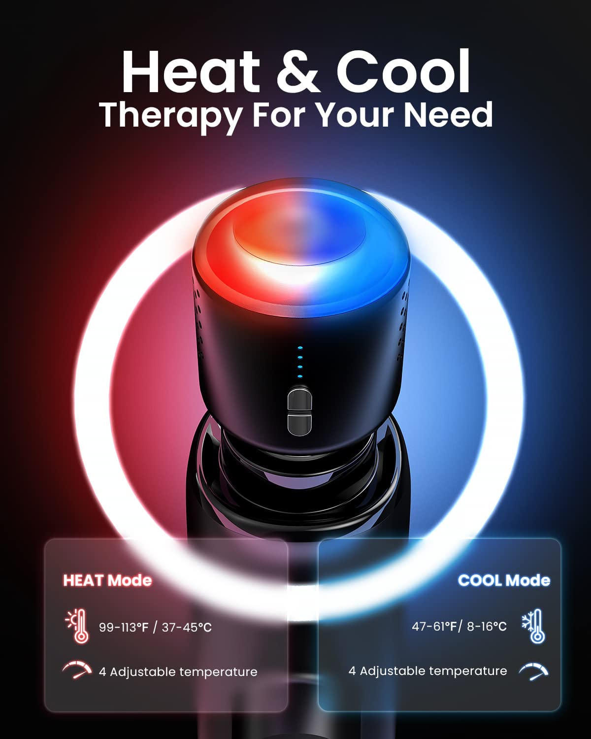 RENPHO Active-Massagepistole Thermacool