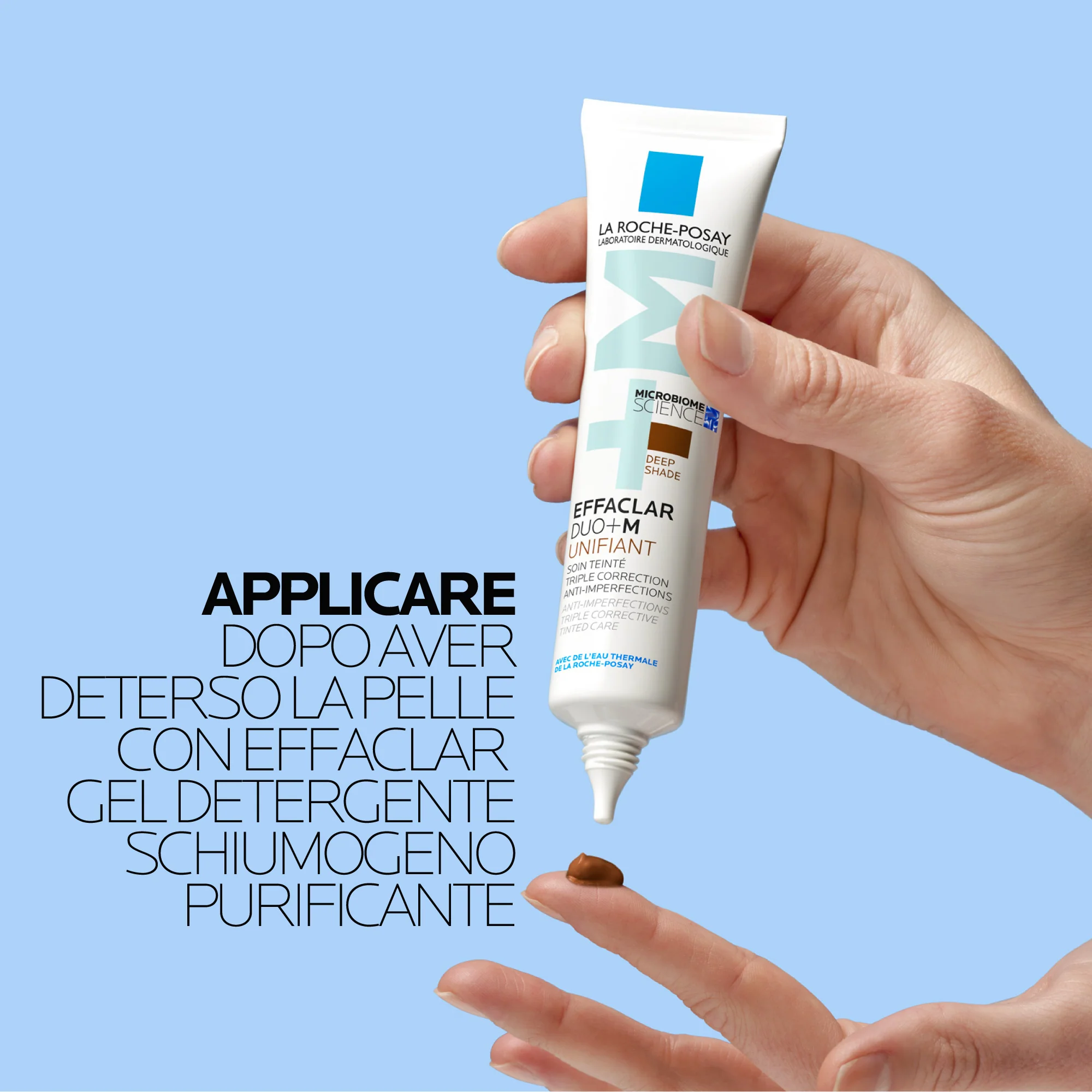 Effaclar Duo+M Unifiant - Tratamento corretivo, uniformizador e purificante - Creme facial com cor para imperfeições