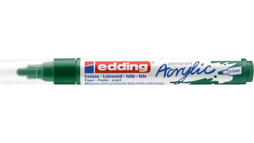 edding Acrylmarker 5100 medium moosgrün moosgrün