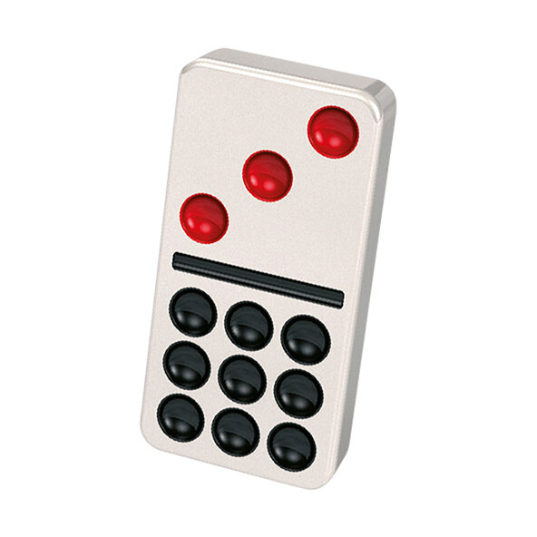 Classic Line, Domino, mit extra großen Spielfiguren