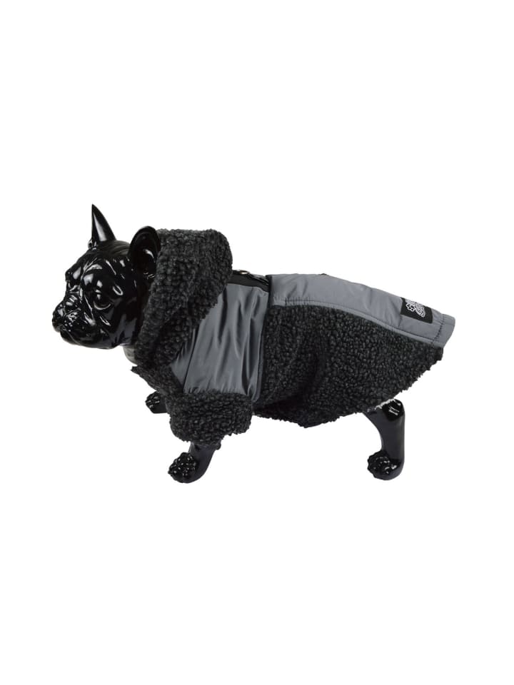 dynamic24 Hunde Mantel Winterjacke Hundemantel  in Grau günstig kaufen