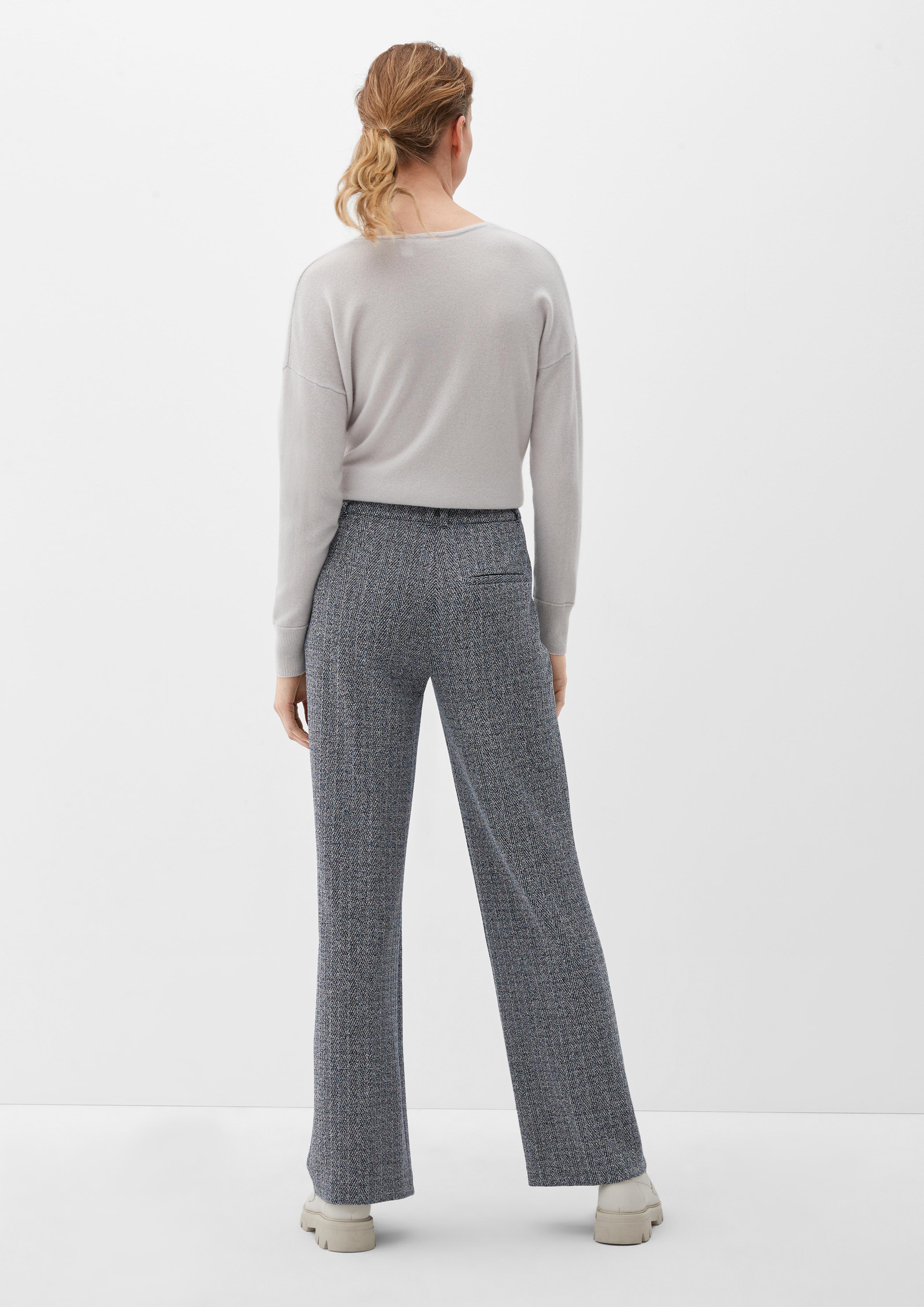 Regular: Stoffhose aus Viskosemix  2122811-69Q1