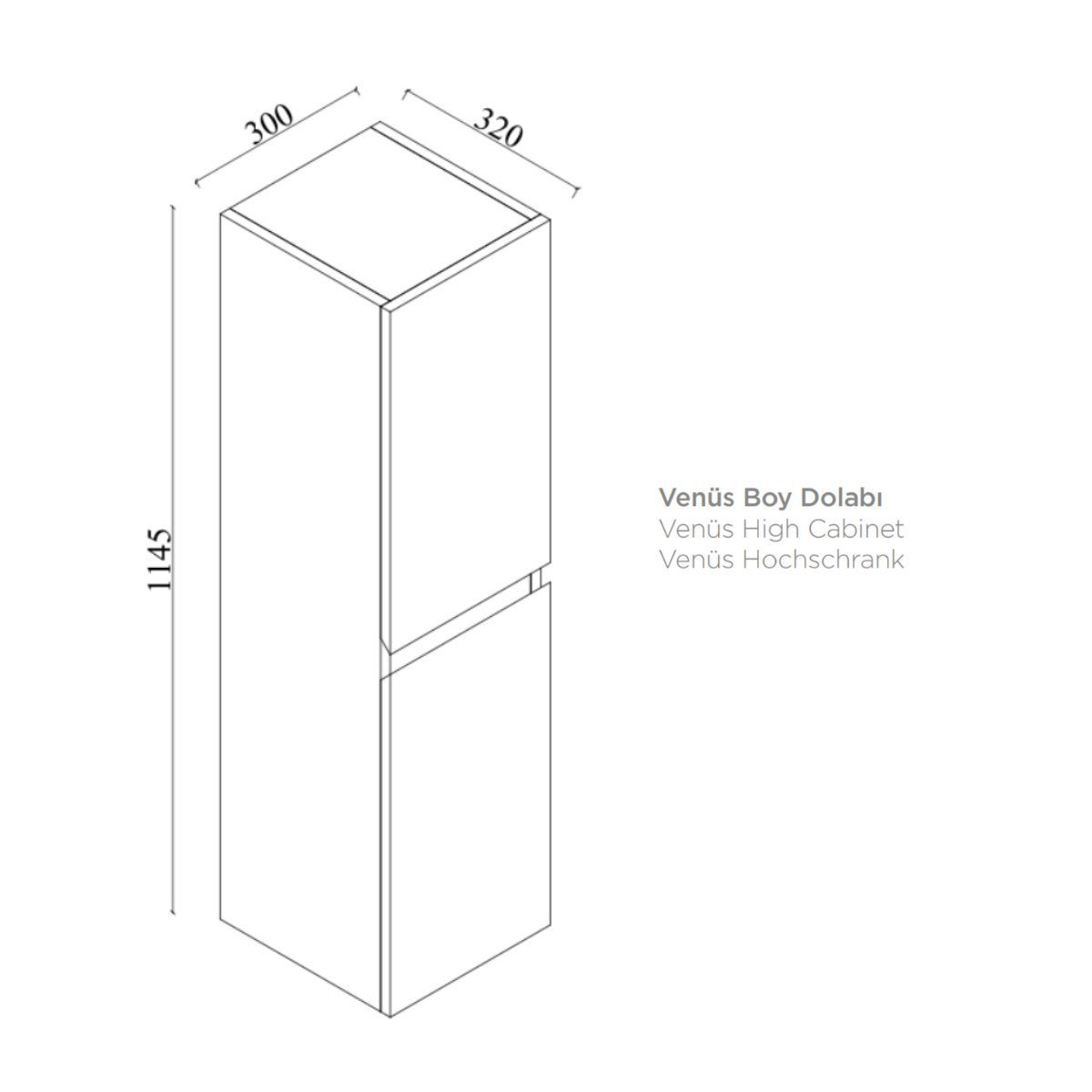 Karen Badmöbel-Set Venus (Anthrazit), (Komplett-Set, Standartmäßig 3-Teilig (Unterschrank, Spiegelschrank, Waschbecken), Optionaler Hochschrank, 1-St., Unterschrank mit Türen, Spiegelschrank mit Türen & Regalen), Futuristisches Design, Highgloss-Besc