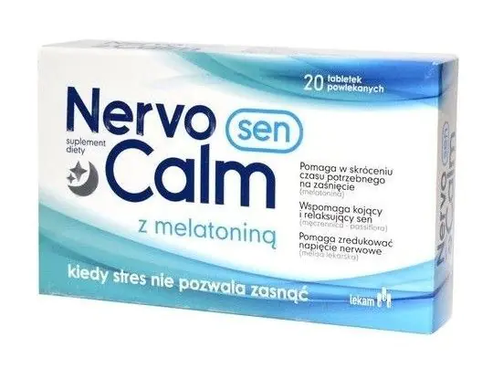 Nervocalm Sleep, Συμπλήρωμα διατροφής που βελτιώνει την ποιότητα του ύπνου, Δισκία